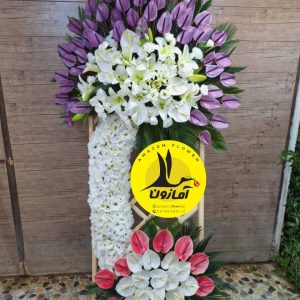 تاج گل تسلیت شماره 177