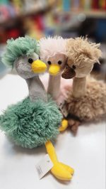 عروسک شتر مرغ فشن محصول شماره S1007 - تصویر 2