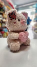 عروسک خوک صورتی سایز1 محصول شماره S1018 - تصویر 4