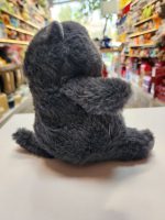 عروسک گربه خاکستری چاق محصول شماره S1065 - تصویر 2