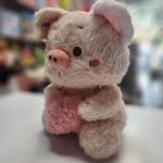 عروسک خوک صورتی قلب به دست محصول شماره S1084 - تصویر 4