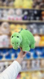 عروسک دایناسور سبز محصول شماره S1111 - تصویر 3